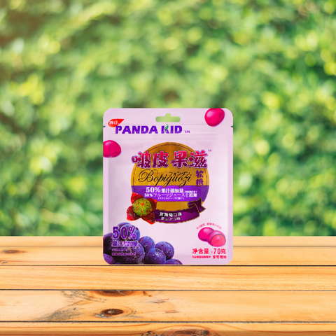 Panda Kid | Purple Grape Peelable Gummies - China