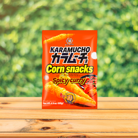 Karamucho Corn Snacks | Spicy Curry - Japan