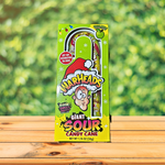 Giant Warheads Sour Candy Cane - Green Apple