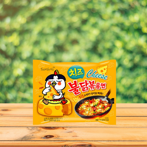 Buldak Cheese | Stir-Fried Noodle Hot Spicy Chicken Ramen - Korea
