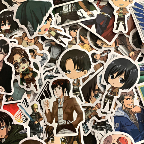 Attack on Titan Mystery Sticker Pack