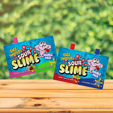 Face Twisters | Sour Slime Double Pack
